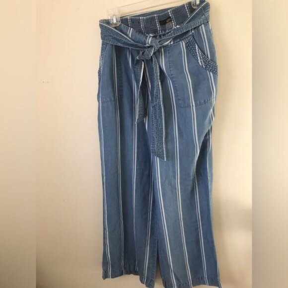 Renu cotton striped pants - Picture 1 of 9